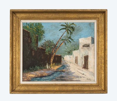 Ein orientalistisches Gemälde CHOLLE