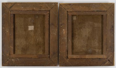 Paire de tableaux Surian, fin XIXème siècle 