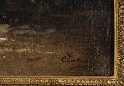 Paire de tableaux Surian, fin XIXème siècle 