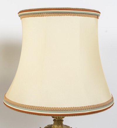 COPPIA DI VASI CON LAMPADA, FINE XIX SECOLO