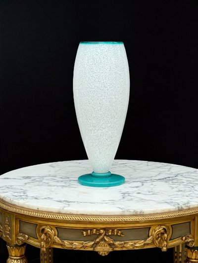 LARGE VASE IN PATE DE GLASS IN THE STYLE OF "SCHNEIDER" FROM THE 70S