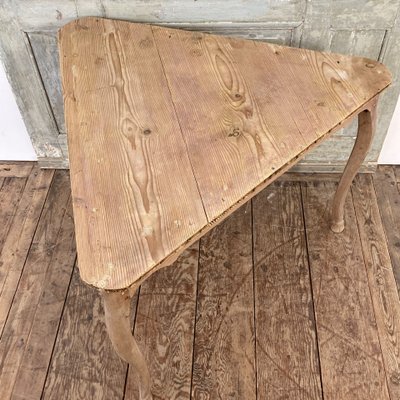 18th century gaming table known as "three of a kind"