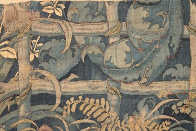 Flemish tapestry animal fight, Flemish workshop, mid-16th century