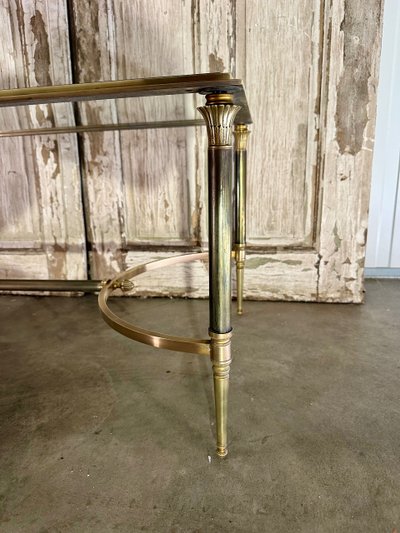 Table basse néoclassique en bronze 20e siècle 