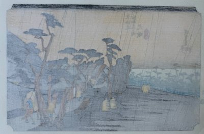 Utagawa Hiroshige, Japanese print, ukiyo-e – “The Fifty-three Stations of the Tōkaidō, No. 8/55