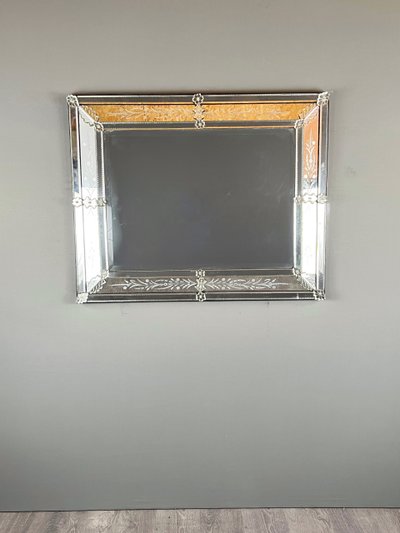 Large Venetian mirror, 20th century