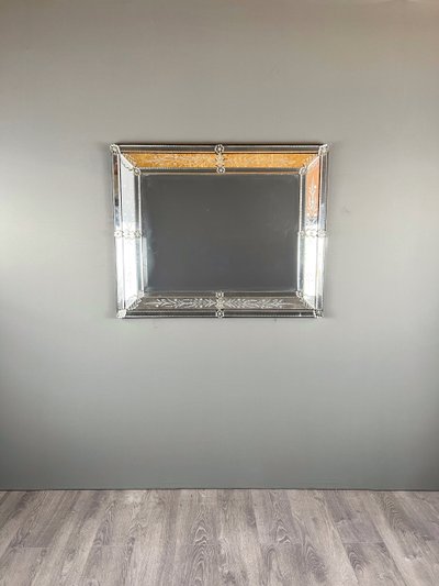 Large Venetian mirror, 20th century