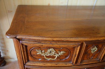Cassettone in rovere Luigi XIV del XVII secolo