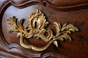 Cassettone in rovere Luigi XIV del XVII secolo