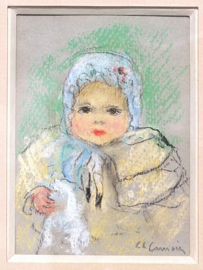 Charles Camoin, Portrait Of A Little Girl