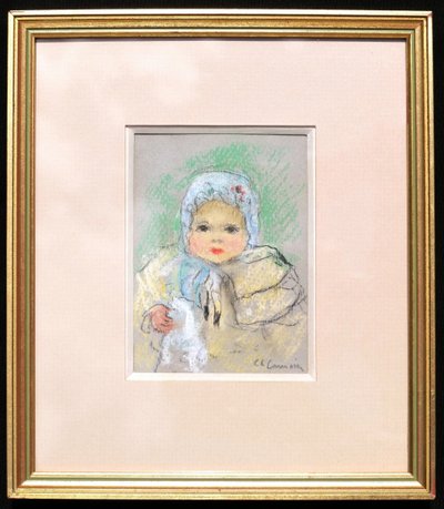 Charles Camoin, Portrait Of A Little Girl
