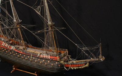 Maquette de navire ancien, début XXème 