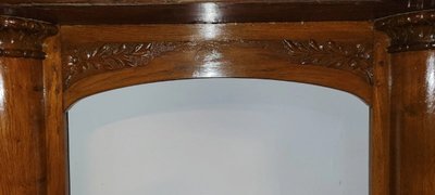 Très importante cheminée style Renaissance en chene 