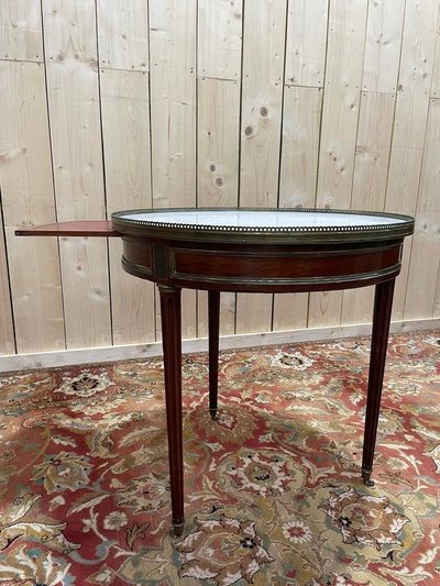 Table bouillotte tripode de style Louis XVI