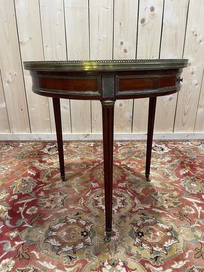 Table bouillotte tripode de style Louis XVI