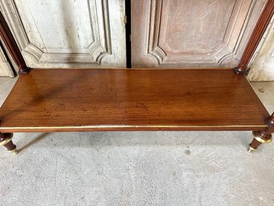 Console Louis XVI en acajou 18e siècle 