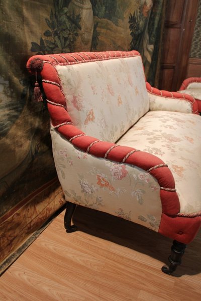 salon napoléon III capitonné