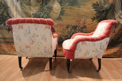 salon napoléon III capitonné