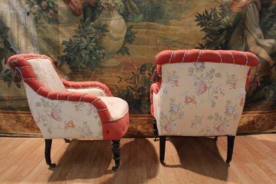 salon napoléon III capitonné