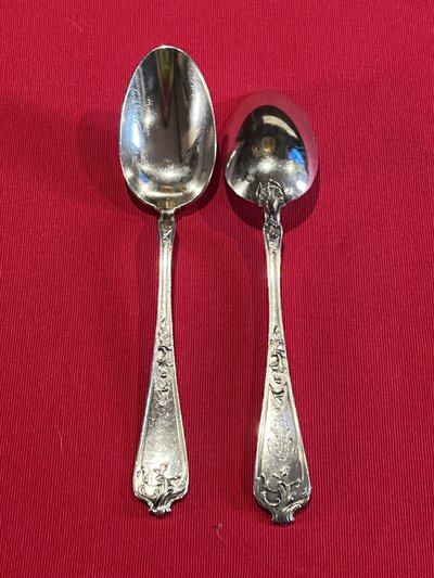 Cutlery set - silver - E.Compere - 48 pcs - France - 19th century