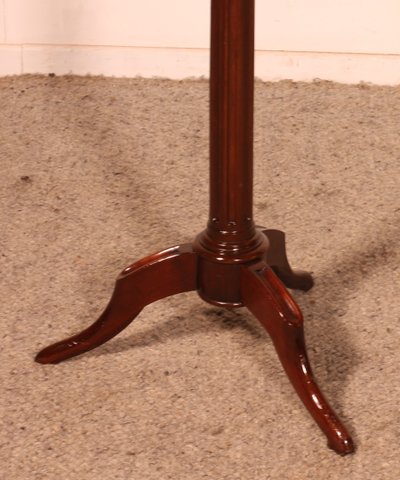 Tripod Table In Mahogany With Mechanism - 19th Century