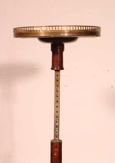 Tripod Table In Mahogany With Mechanism - 19th Century