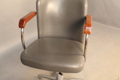 Vintage barber chair from the mid-20th century