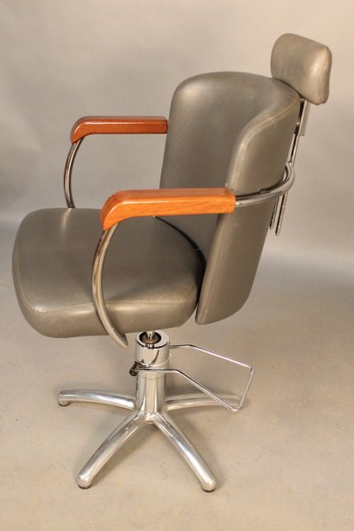 Vintage barber chair from the mid-20th century