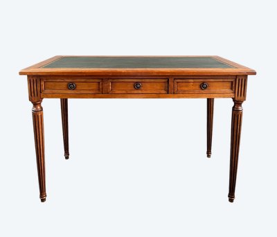 Bureau de style Louis XVI en bois, XXe siècle