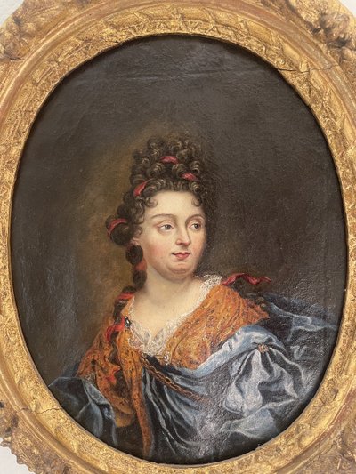 Presumed portrait of Madame de Montespan from the Regency period