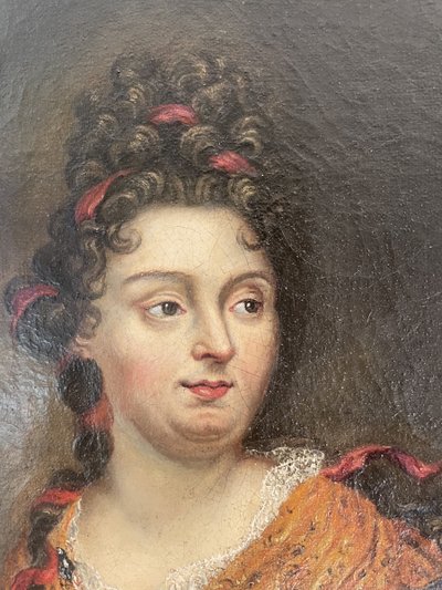 Presumed portrait of Madame de Montespan from the Regency period
