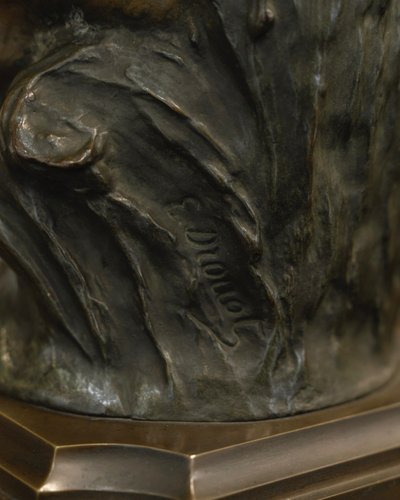 Scultura - La dea Anfitrite, Édouard Drouot (1859-1945) - Bronzo