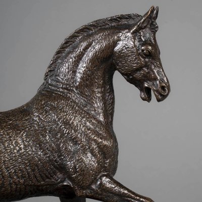 Scultura - Stallone, Paul - Édouard Delabrièrre (1829-1912) - Bronzo