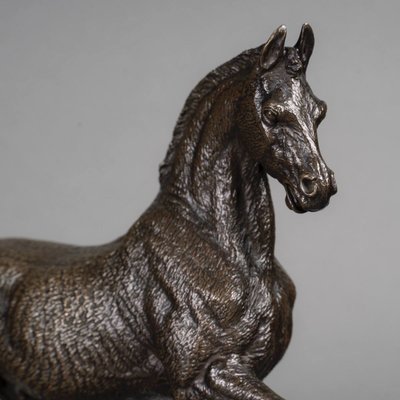 Scultura - Stallone, Paul - Édouard Delabrièrre (1829-1912) - Bronzo