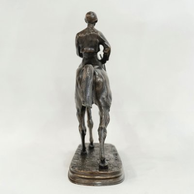 Scultura - Fantino a cavallo n. 2, Pierre - Jules Mêne (1810-1879) - Bronzo