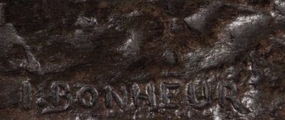 Skulptur - Stier, Isidore Bonheur (1827-1901) - Bronze