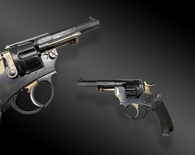 Regulation Revolver Model 1874 for officers. France, year of manufacture 1876