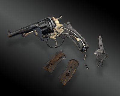 Regulation Revolver Model 1874 for officers. France, year of manufacture 1876
