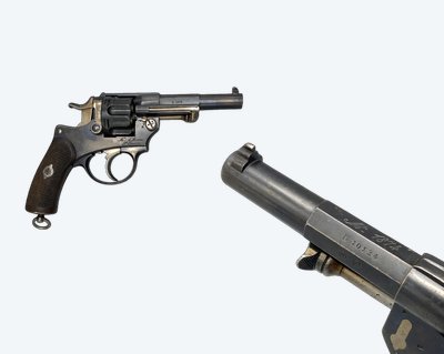 Regulation Revolver Model 1874 for officers. France, year of manufacture 1876