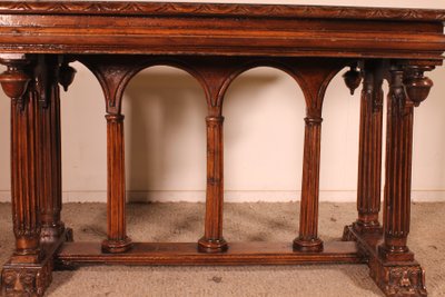table d'époque renaissance en noyer- 16° siècle