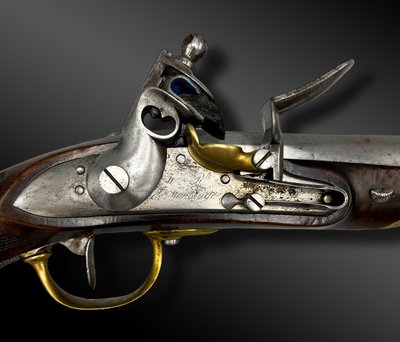 Pistola da ufficiale modello 1816 - Francia - XIX secolo