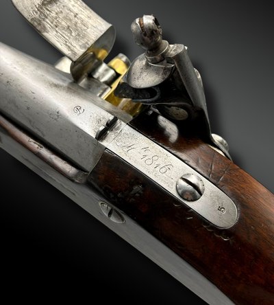 Pistola da ufficiale modello 1816 - Francia - XIX secolo