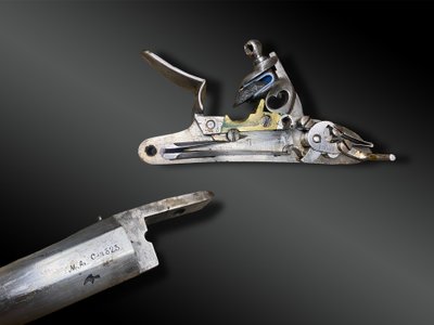 Pistola da ufficiale modello 1816 - Francia - XIX secolo