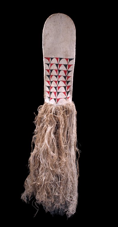 Masque Baining, art tribal, arts premiers, art océanien, Océanie, costume de danse, 187 cm