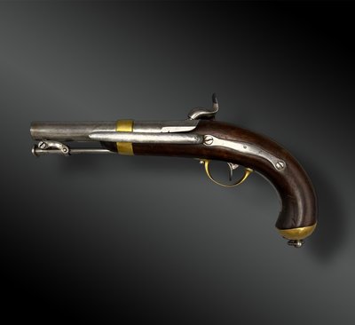 Pistola navale, modello 1837, primo tipo - Francia - XIX secolo