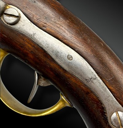 Pistola navale, modello 1837, primo tipo - Francia - XIX secolo