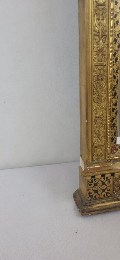 Specchio in legno dorato del XIX secolo della Maison Goupil & Cie