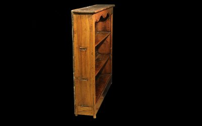 18th century walnut shelf 