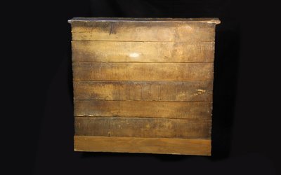 18th century walnut shelf 