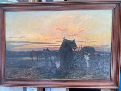 Camp by CHEREMETEW born in 1829